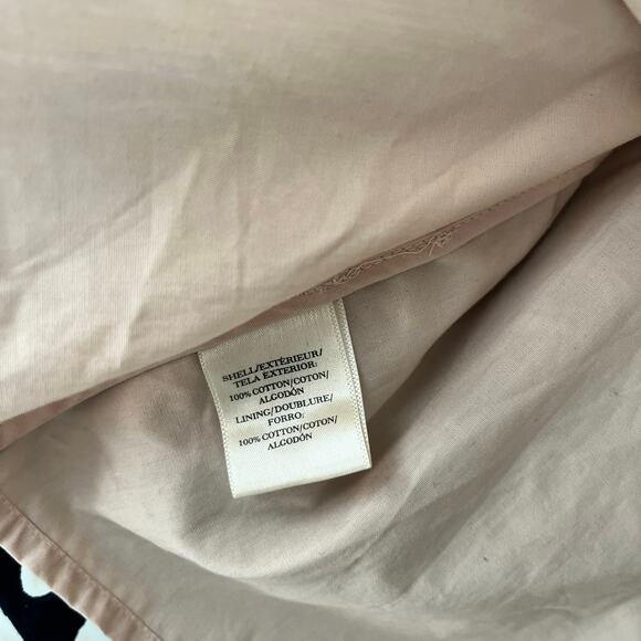 Ann Taylor Cropped Eyelet Lined Blouse Women’s XL Work Career Business - Picture 7 of 7